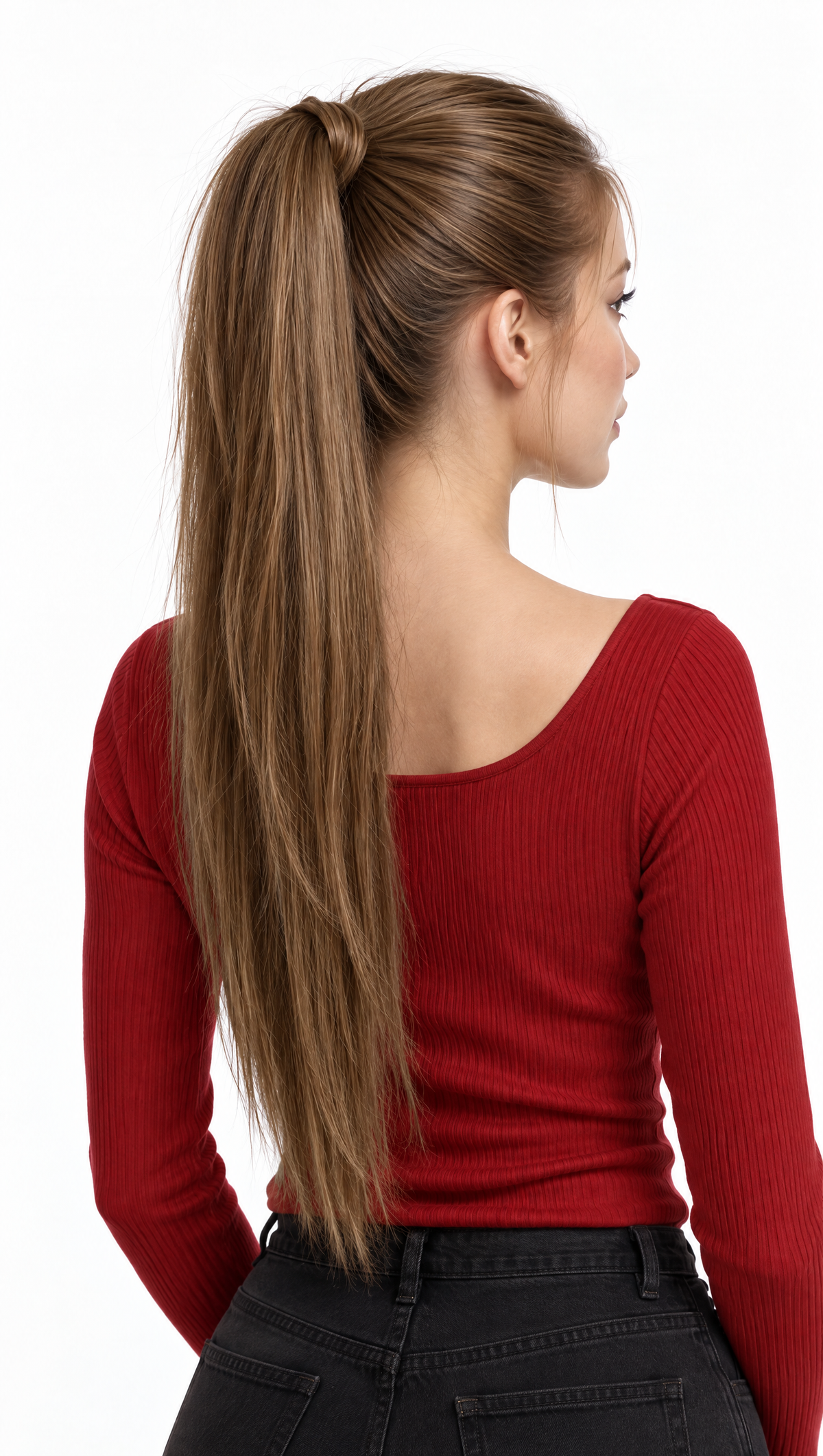 Luna #10 Light Brown — worn by model