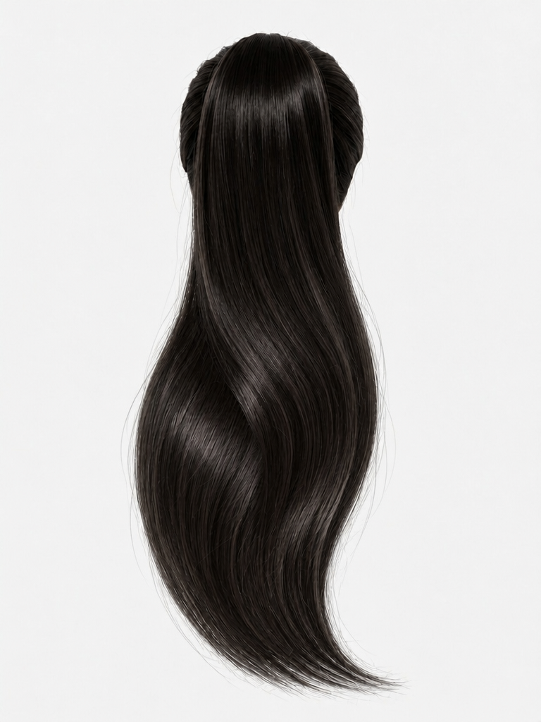 Luna ponytail shade #1B Black — product photo