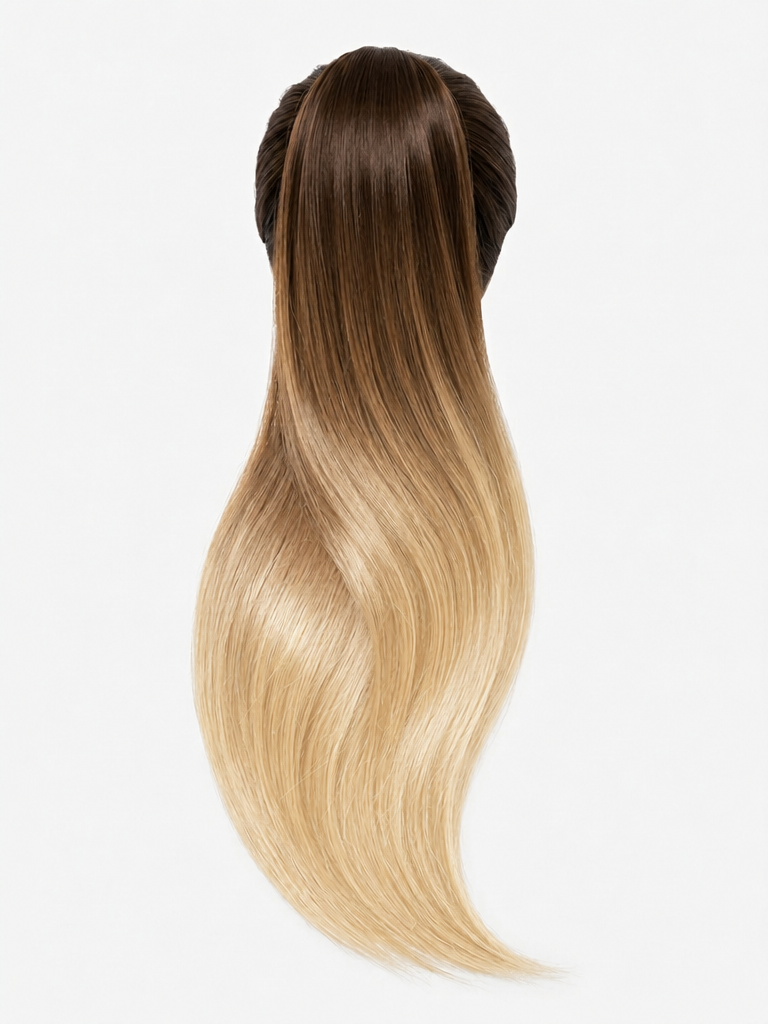 Luna ponytail shade #T2/27/613 Dark Brown Light & Honey Blonde Highlights — product photo