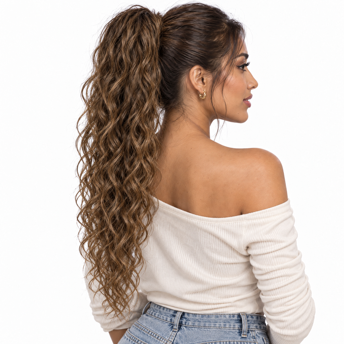 Mermaid #10 Light Brown — worn by model
