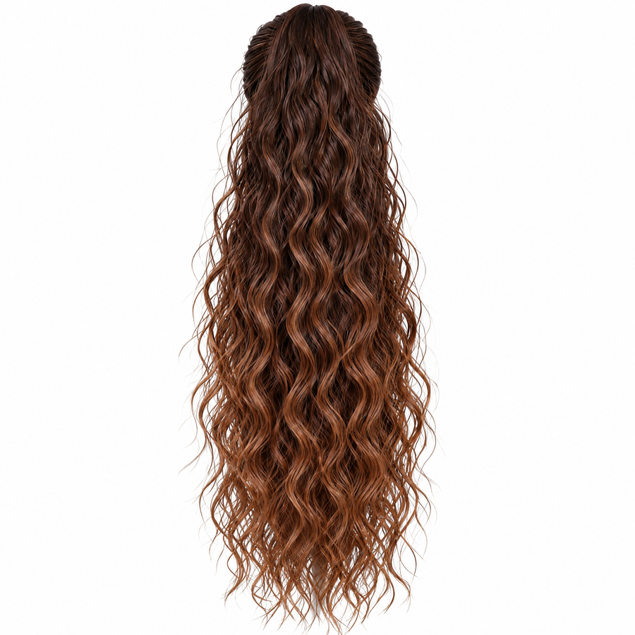 Mermaid #T1B/30 Dark Brown Golden Highlights — product photo